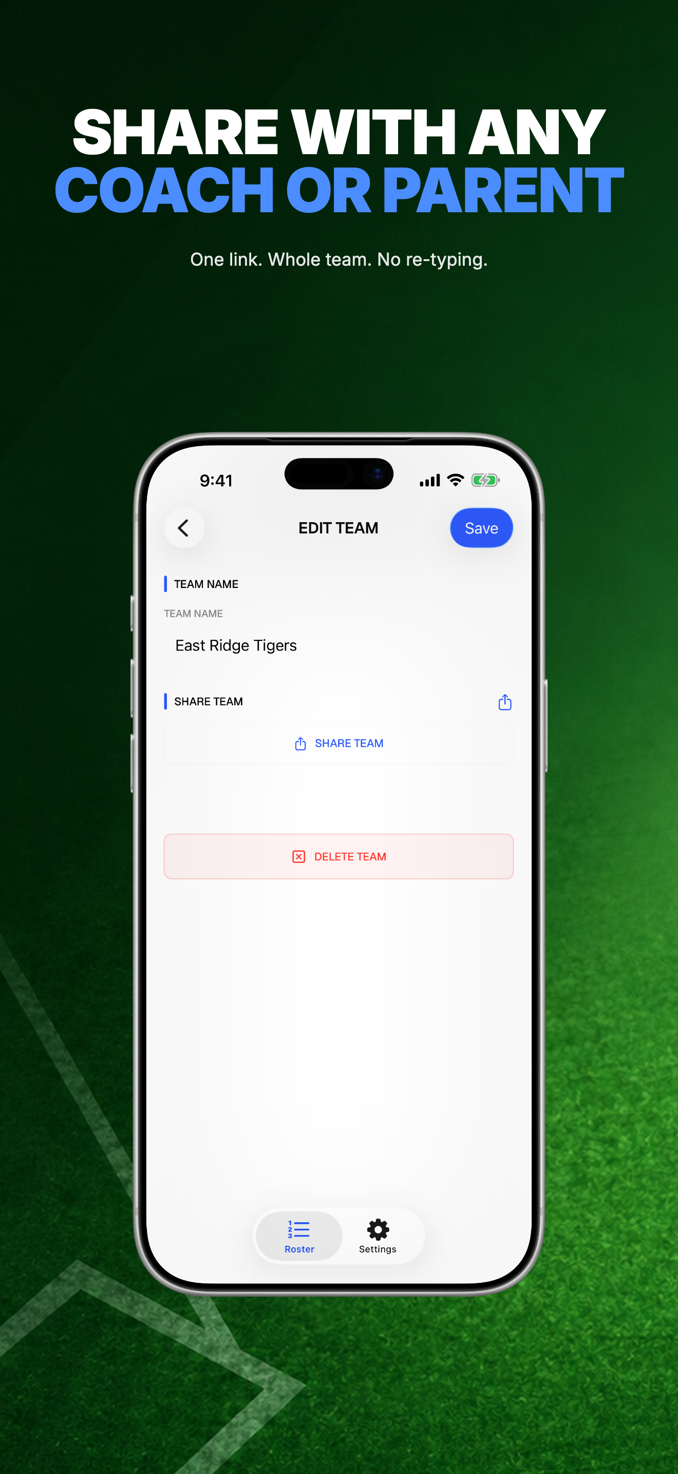 Walkout Music share screen on iPhone